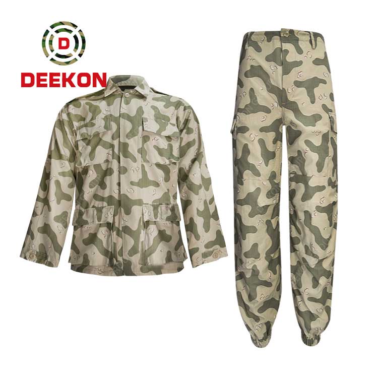 Military BDU Camouflage Uniform