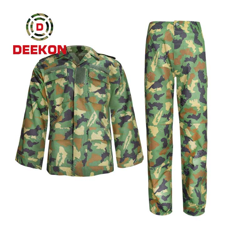 Military BDU Suit Tactical Woodland Uniform
