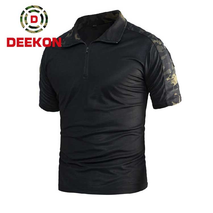 Best Quality 95% Cotton Military Polo Shirt