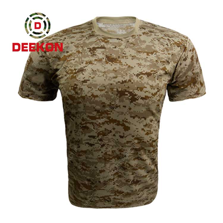 100% Cotton Desert Digital Military T-Shirt