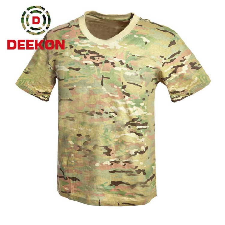 MC Military Camouflage Pattern Combat T-Shirt