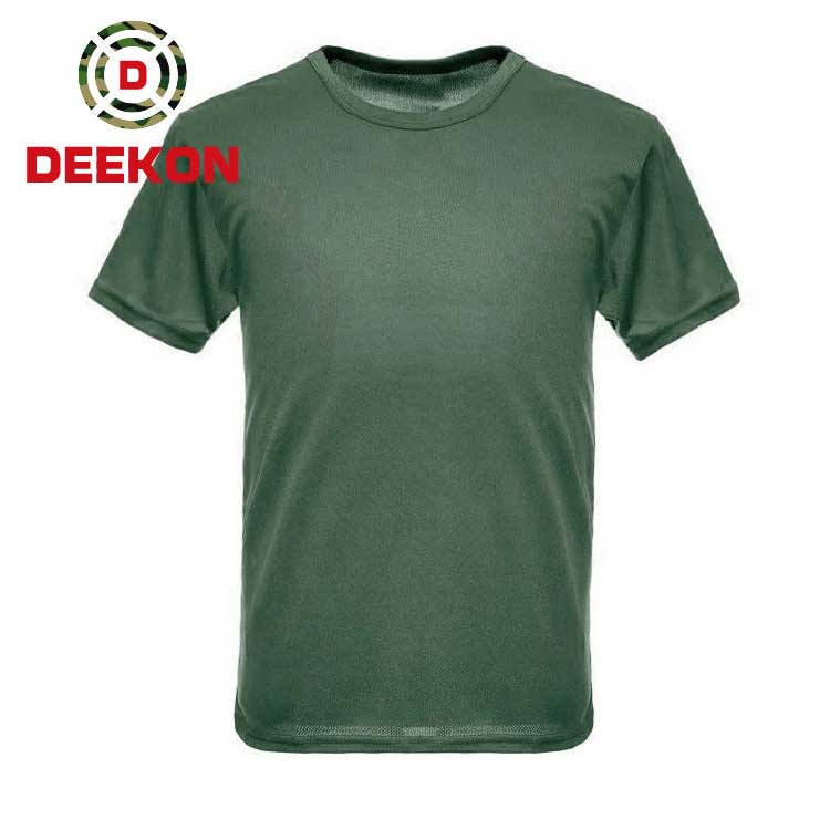 100% Cotton Army Green T-Shirt